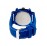 V0015 Orologio analogico - movimento al quarzo - quadrante in alluminio - cinturino in plastica (blu)